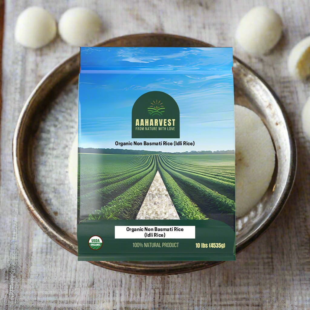 Organic Non Basmati ( Idli Rice) - 10lb